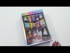 157g Bảng giấy bọc tùy chỉnh in câu đố Jigsaw Thế giới một mảnh chủ đề