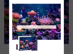 Bao bì hộp màu cho Xếp hình 50*70 cm Kích thước