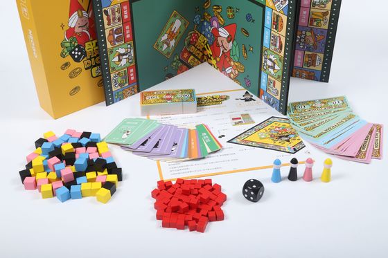 Giá tốt. CMYK Trò chơi bảng in Custom Logo Cho giải trí trực tuyến