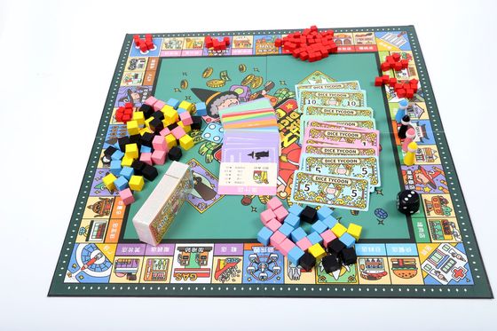 Monopoly Trò chơi bảng giáo dục cổ điển cho trẻ em 3+
