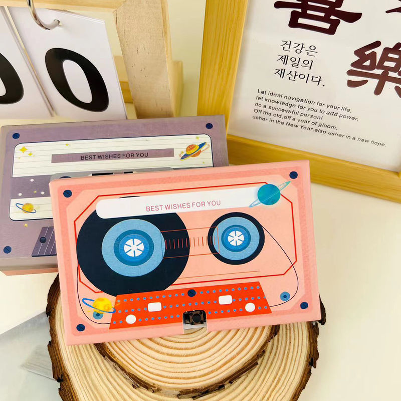 in kỹ thuật số âm nhạc tự động sáng tạo phát thiệp chúc mừng in giấy chủ đề đa dạng