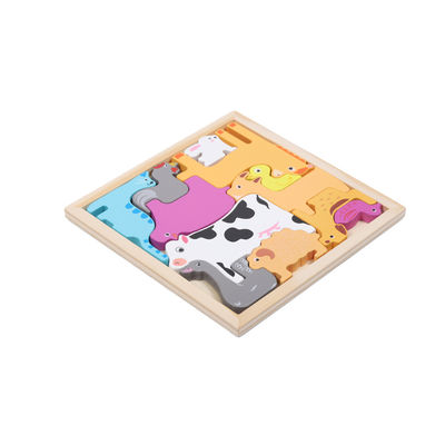 Giá tốt. Giáo dục 3D gỗ tùy chỉnh in câu đố chủ đề động vật sáng tạo trực tuyến