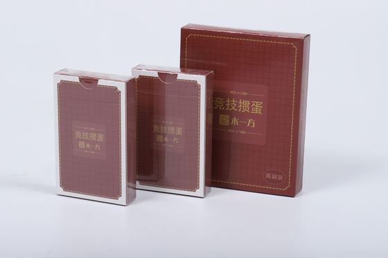 Giá tốt. Tùy chỉnh 52 Thẻ Poker Face Thẻ chơi đại lý CMYK in trực tuyến