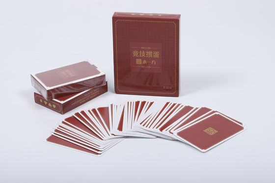 Giá tốt. Thẻ chơi có chủ đề giấy mạ 52 Poker ODM trực tuyến