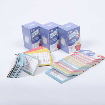 Mẫu câu đố đầy màu sắc Độ bền giấy Thẻ chơi
