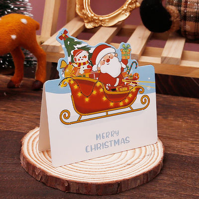 Giá tốt. Các chủ đề khác nhau Tác phẩm thiệp chúc mừng Santa giấy trực tuyến